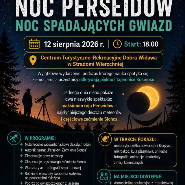 NOC PERSEIDÓW 2026
